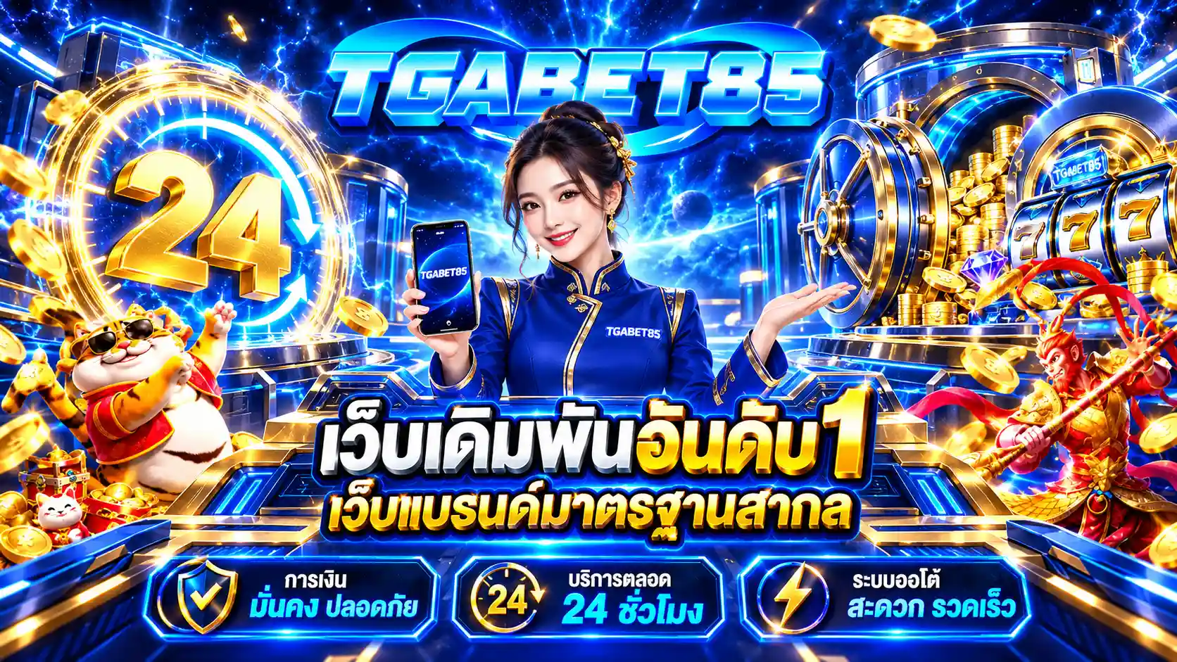 TGABET85 เดิมพันออนไลน์ครบวงจร คืนยอดเสียทุกวัน ถอนไม่ทำเทิร์น
